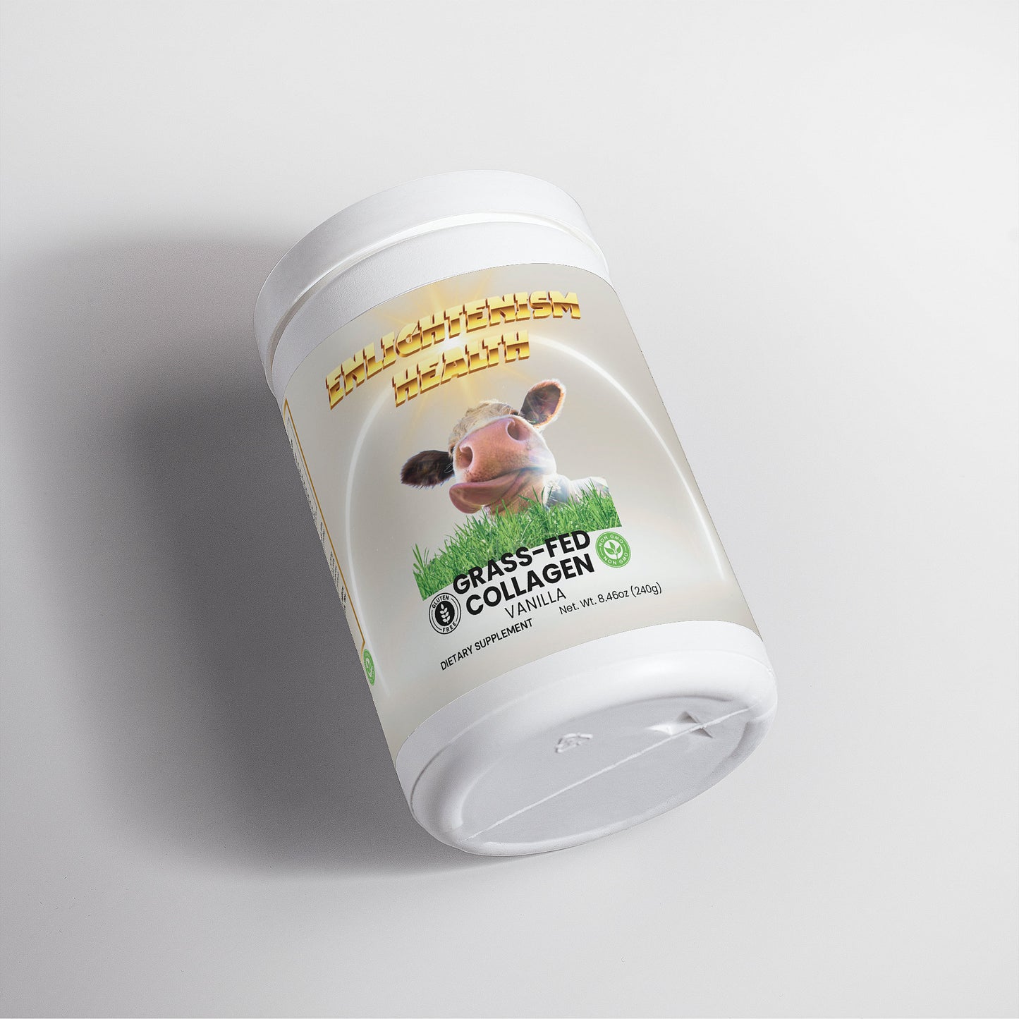 Enlightenism Health - Grass-Fed Collagen Natural Vanilla (NON-GMO)
