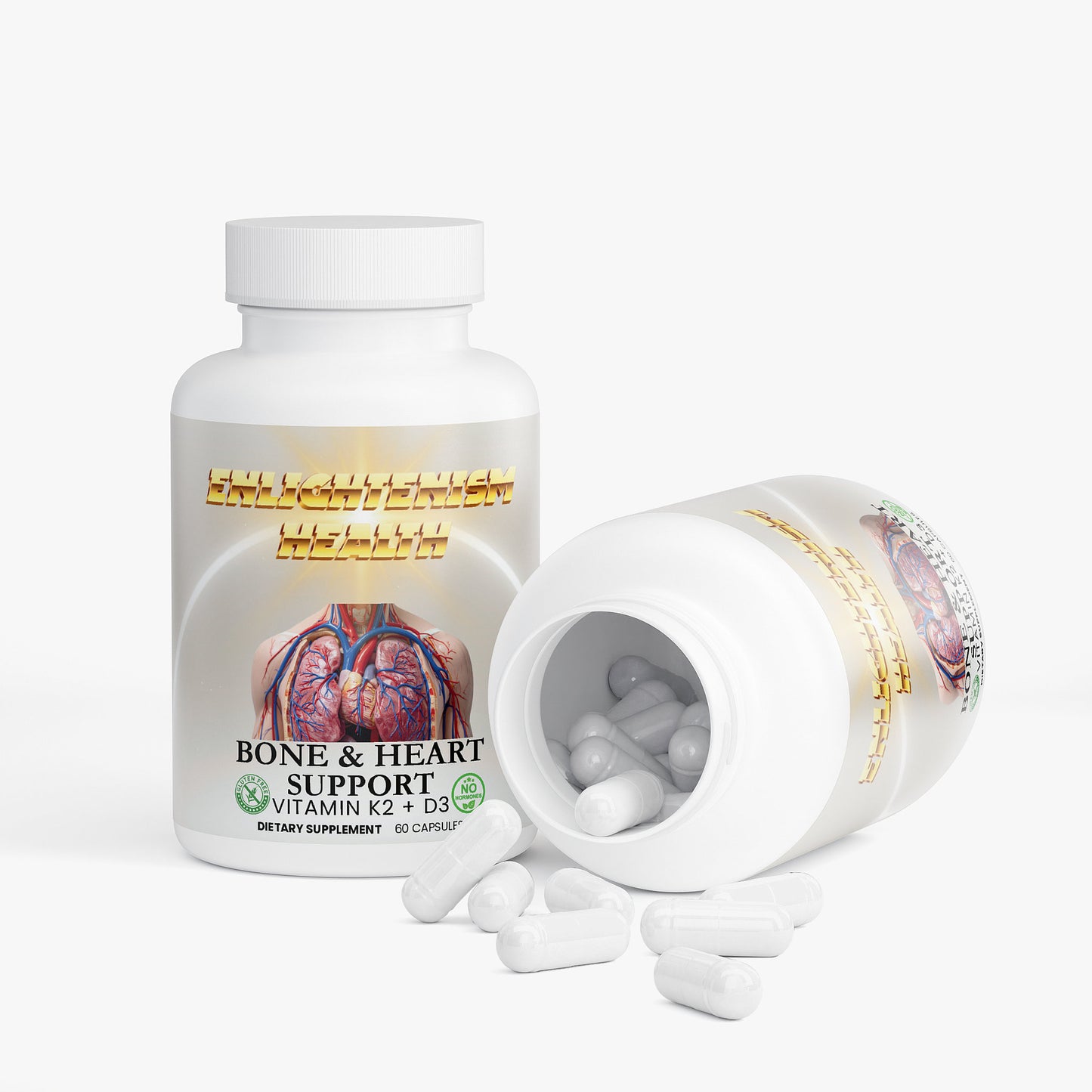 Enlightenism Health - Bone & Heart Support (Hormone Free)