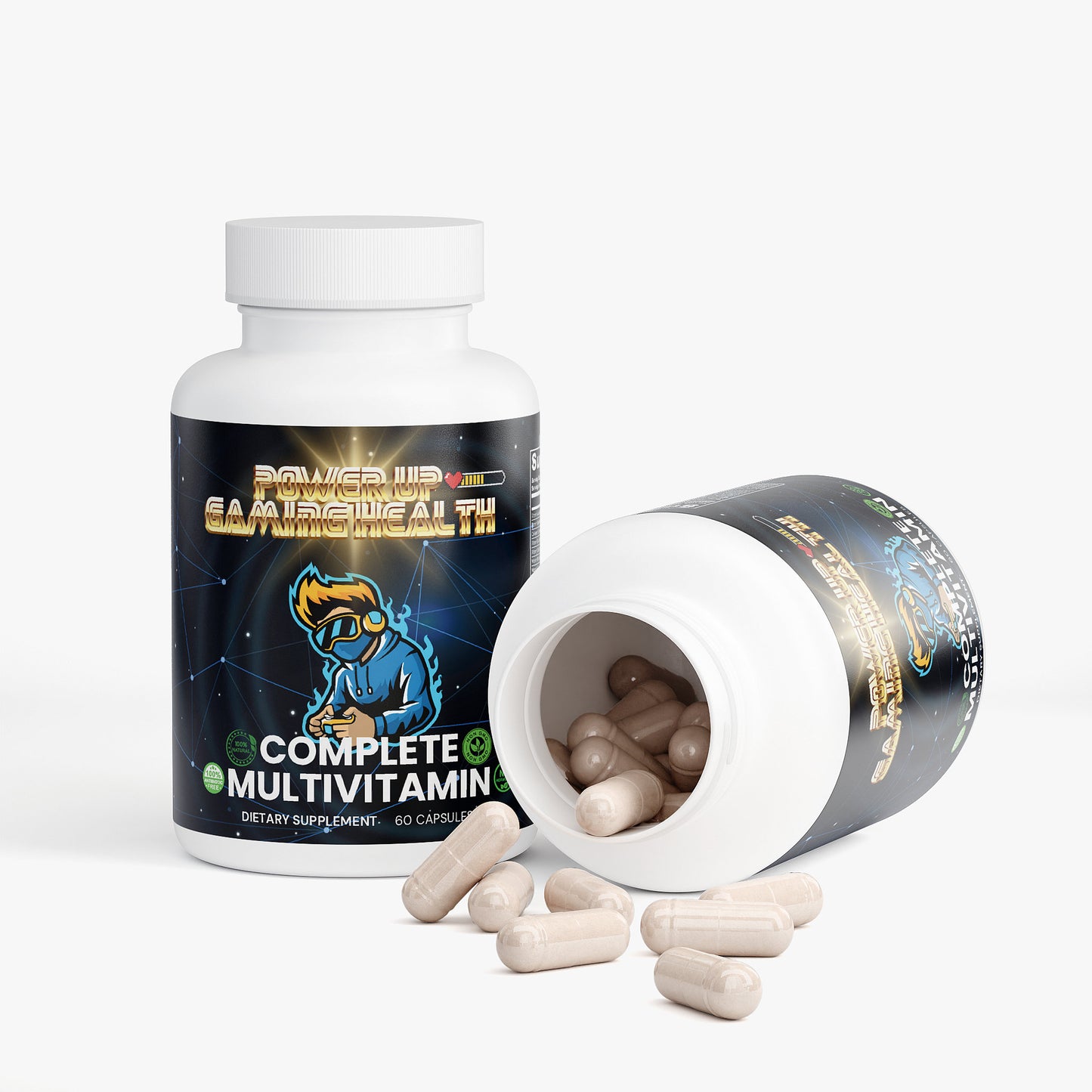 Power Up - 100% Natural Complete Multivitamin (NON-GMO)