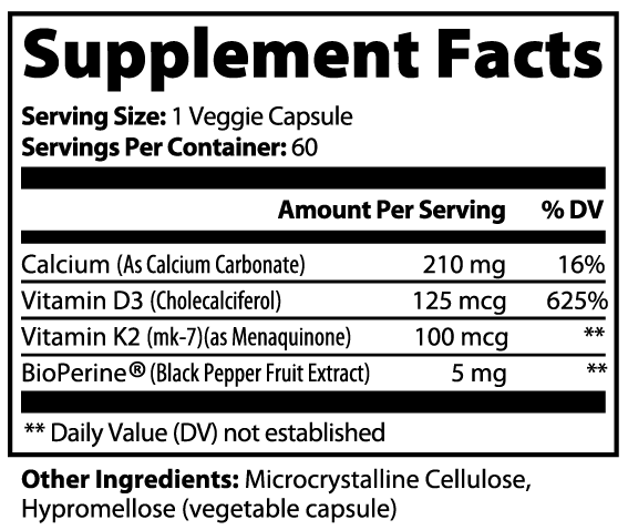 Enlightenism Health - Bone & Heart Support (Hormone Free)
