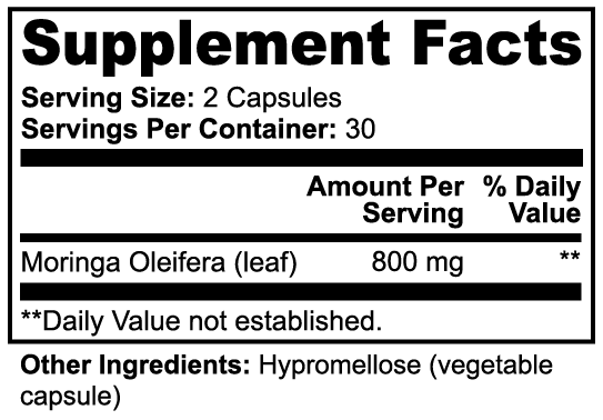 Enlightenism Health - 100% Natural Pure Moringa (Hormone Free)