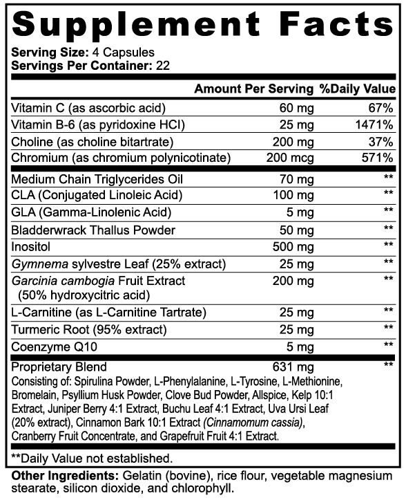 Enlightenism Health - Fat Burner with MCT (NON-GMO)