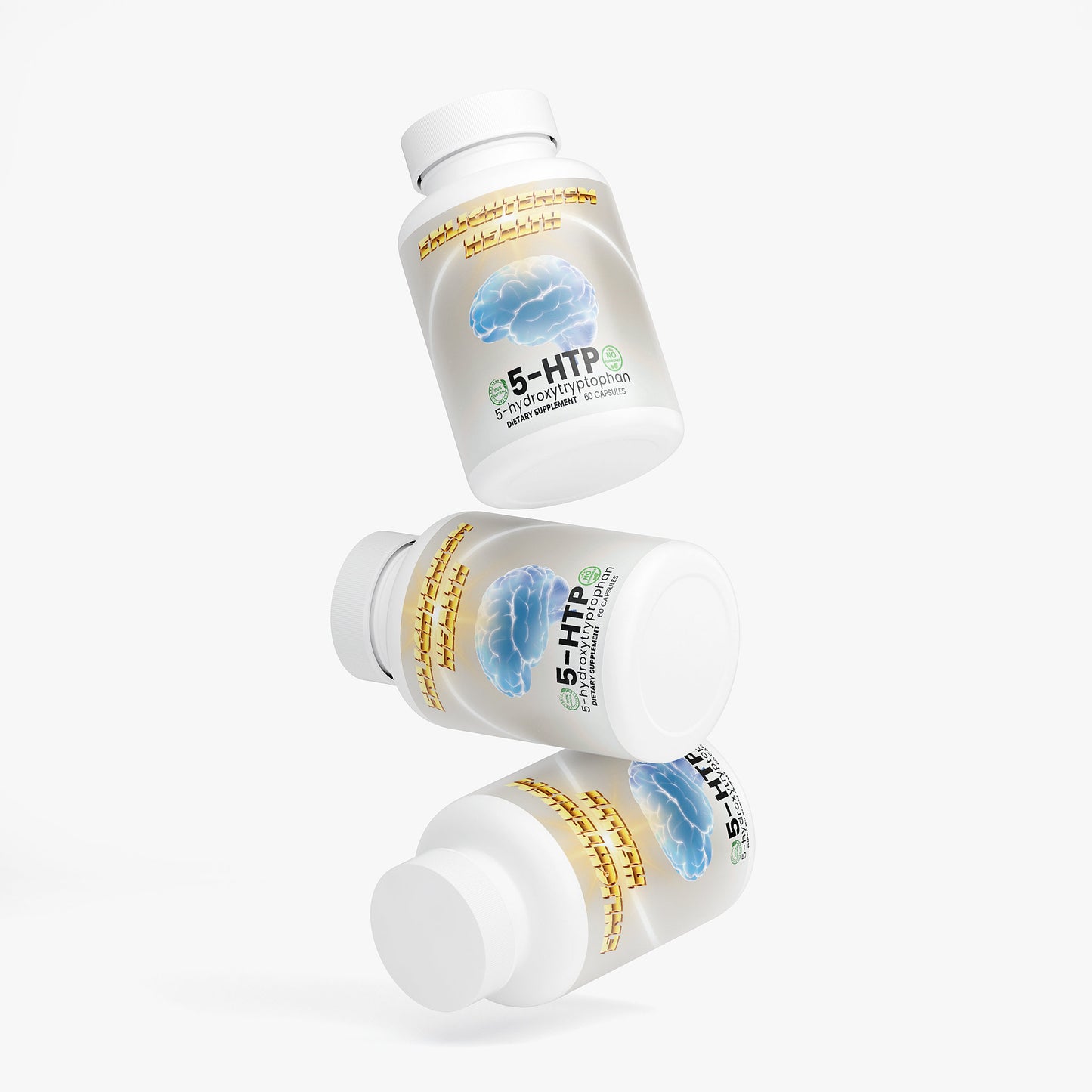 Enlightenism Health - 100% Natural 5-HTP (Hormone Free)