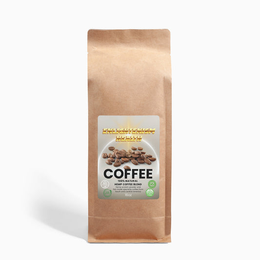 Enlightenism Health - 100% Natural Hemp Coffee Blend - Medium Roast 16oz (NON-GMO)