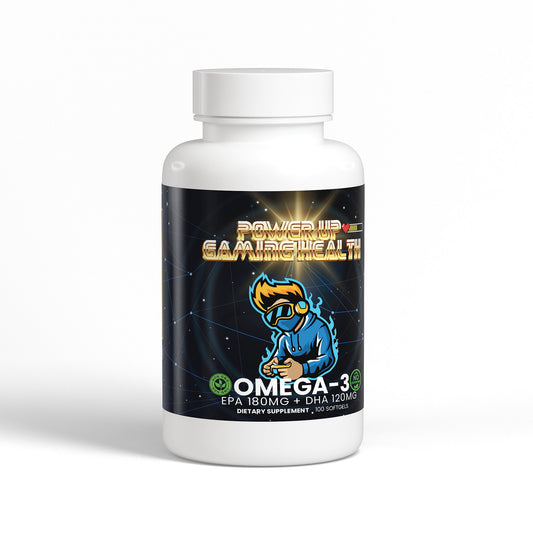 Power Up - Omega-3 EPA 180mg + DHA 120mg (NON-GMO)
