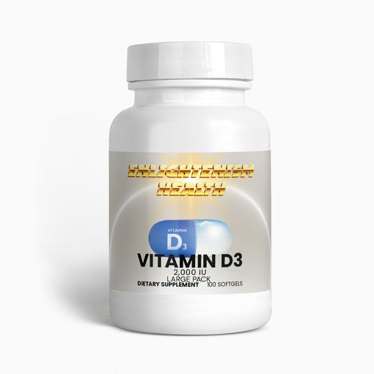 Enlightenism Health - Vitamin D3 2,000 IU