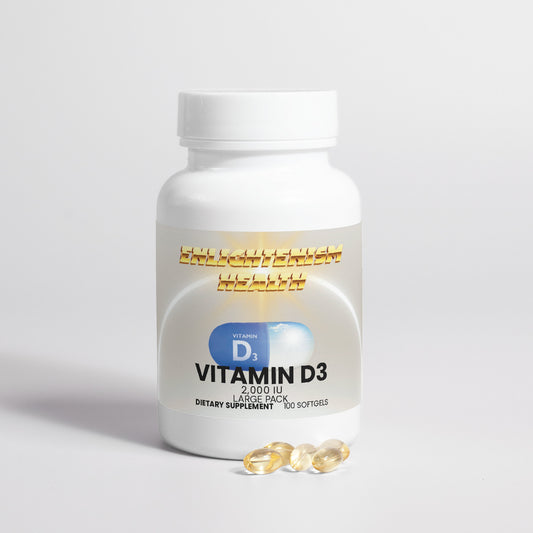 Enlightenism Health - Vitamin D3 2,000 IU