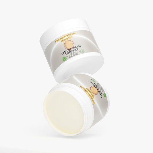 Enlightenism Health - 100% Natural Tallow Cream with Jojoba -  Lavender (NON-GMO)