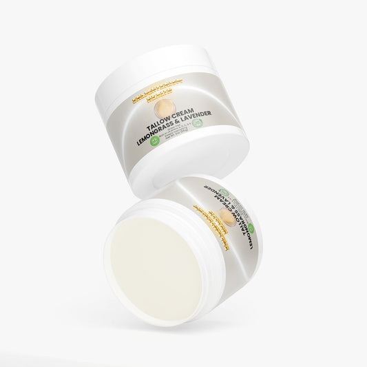 Enlightenism Health - 100% Natural Tallow Cream with Jojoba - Lemongrass & Lavender (NON-GMO)