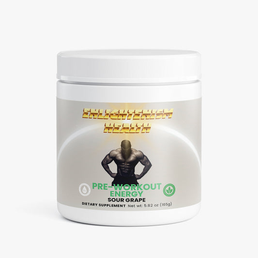 Enlightenism Health - Pre Workout Energy - Sour Grape (Natural Caffeine)