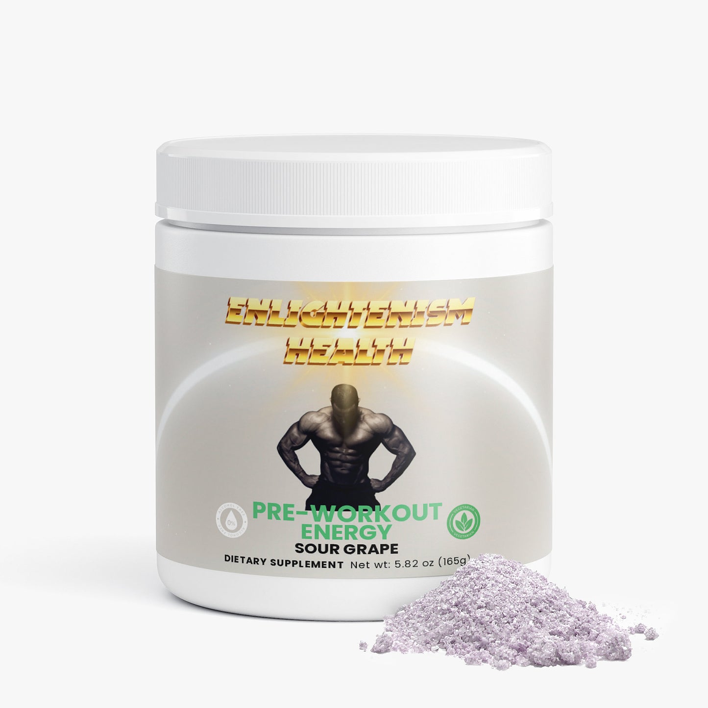 Enlightenism Health - Pre Workout Energy - Sour Grape (Natural Caffeine)