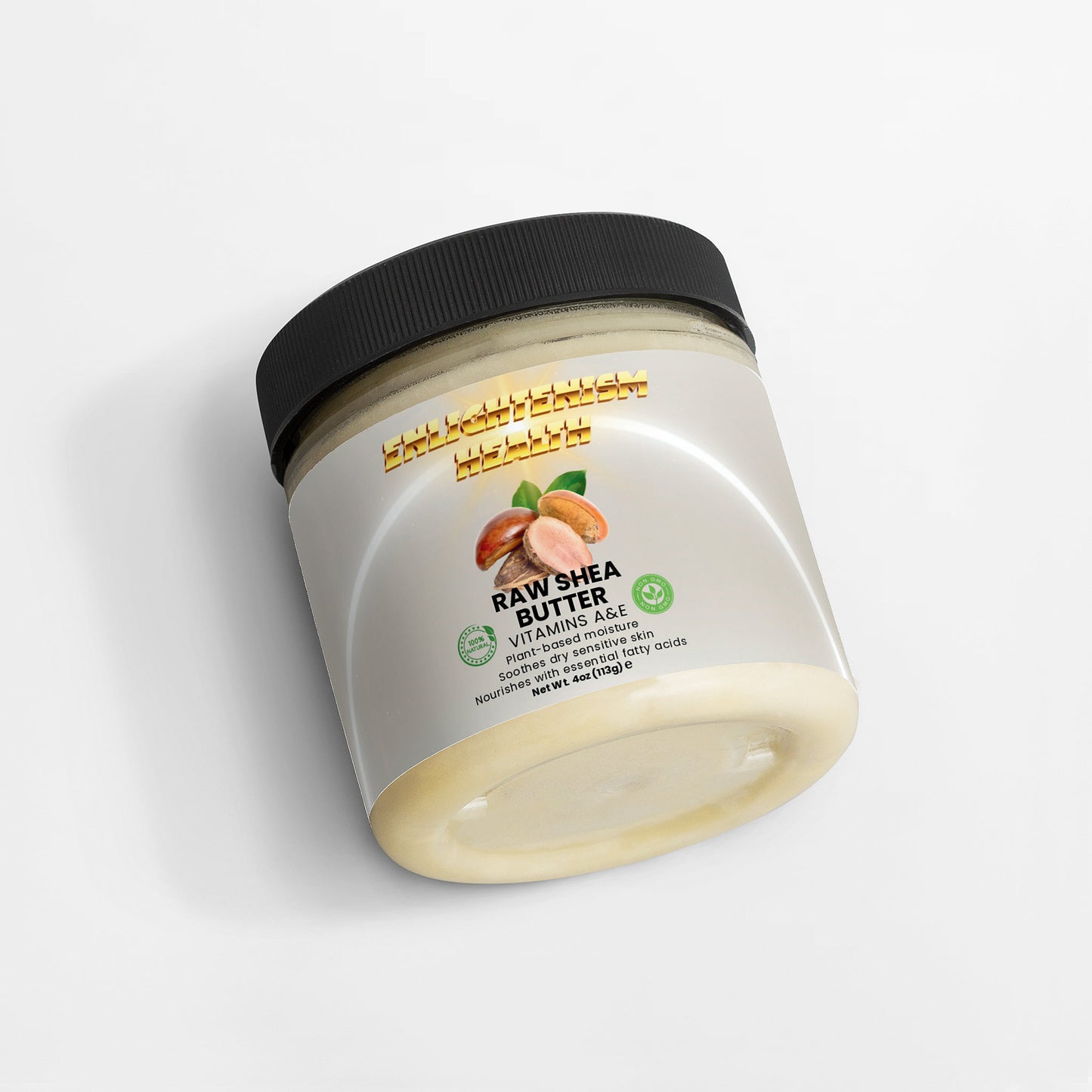 Enlightenism Health - 100% Natural Raw Shea Butter (NON-GMO)