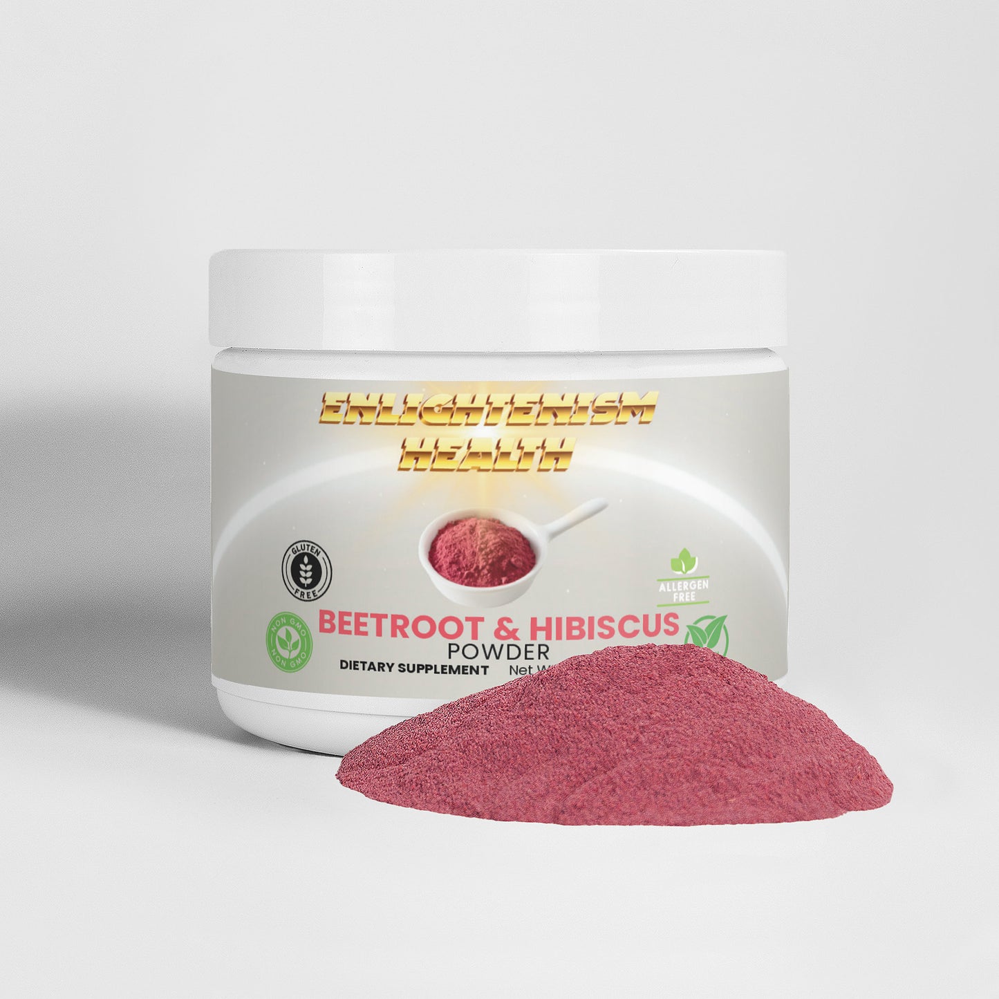 Enlightenism Health - Beetroot & Hibiscus Powder (NON-GMO)