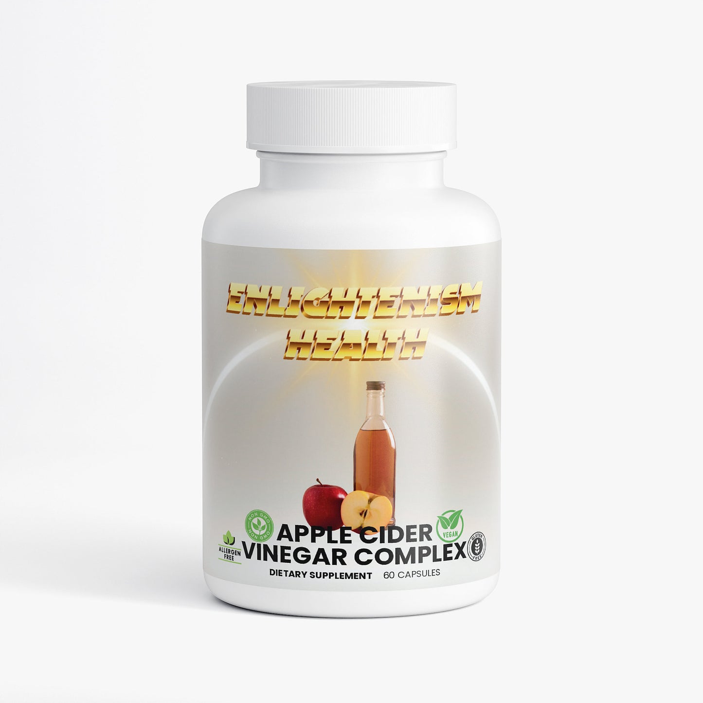 Enlightenism Health - Apple Cider Vinegar Complex (NON-GMO)