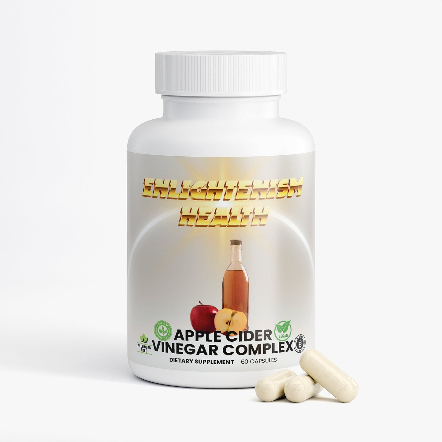 Enlightenism Health - Apple Cider Vinegar Complex (NON-GMO)