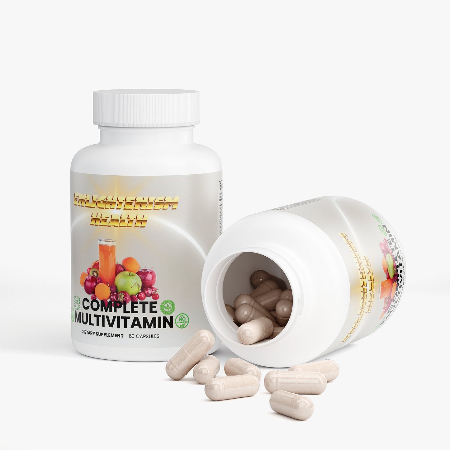 Enlightenism Health - 100% Natural Complete Multivitamin (NON-GMO)