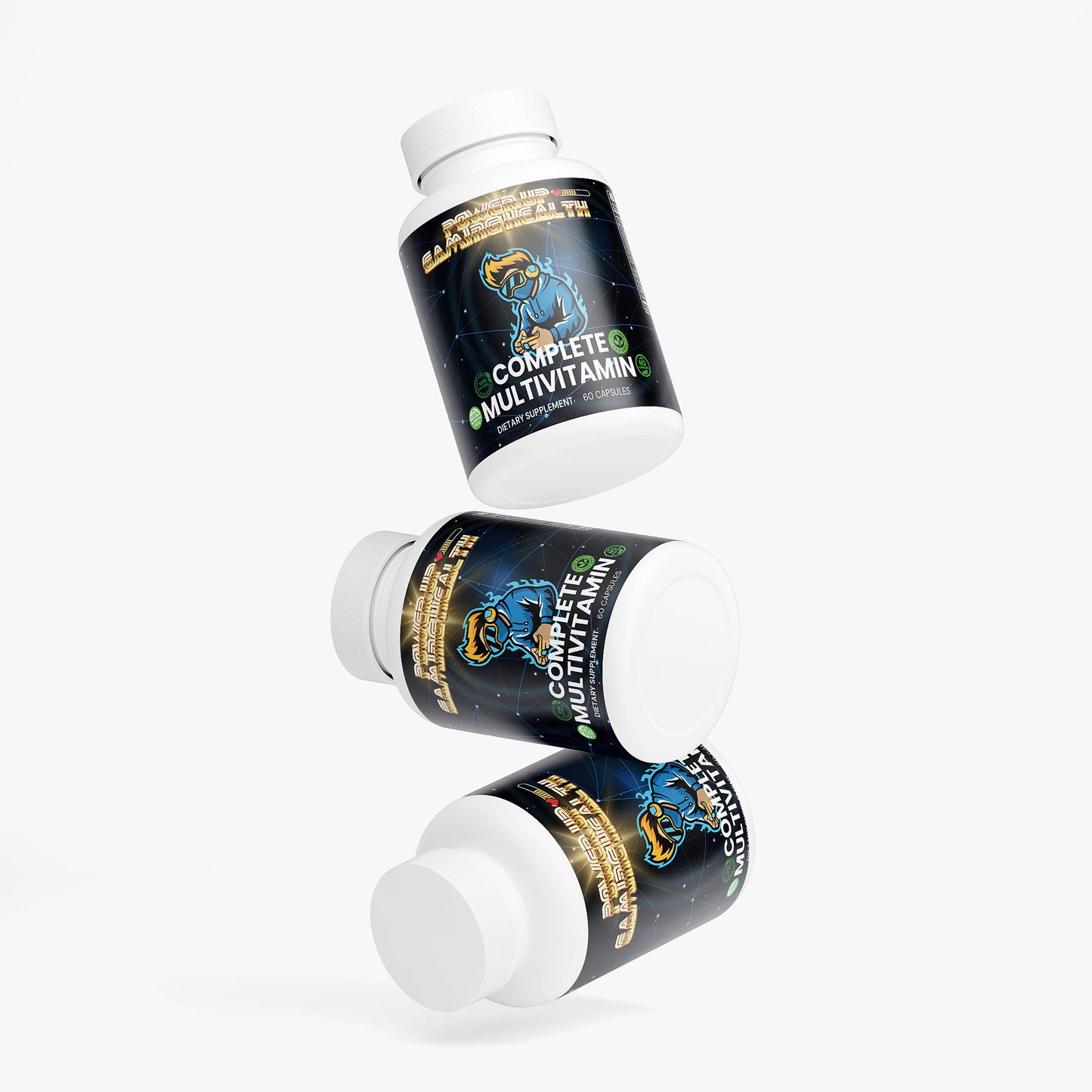 Power Up - 100% Natural Complete Multivitamin (NON-GMO)