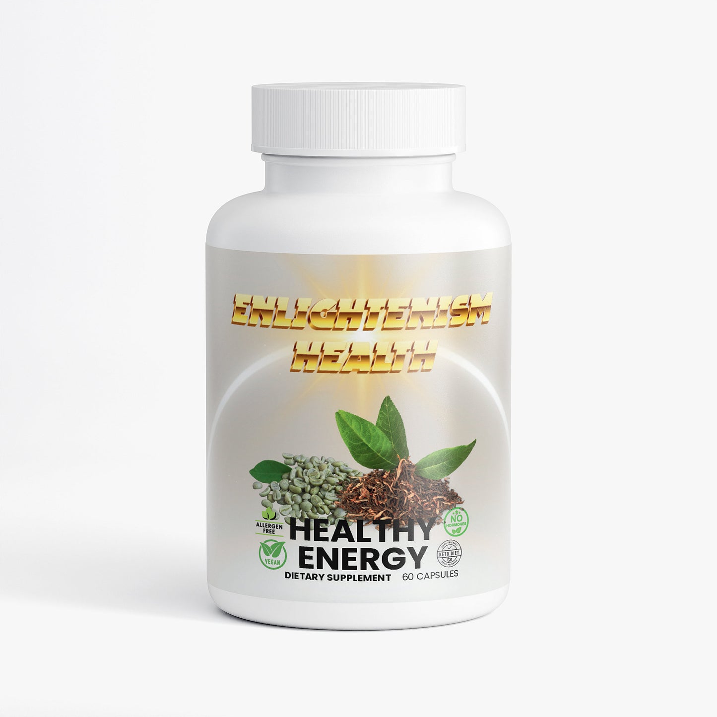 Enlightenism Health - Healthy Energy - Natural Caffeine (Hormone Free)