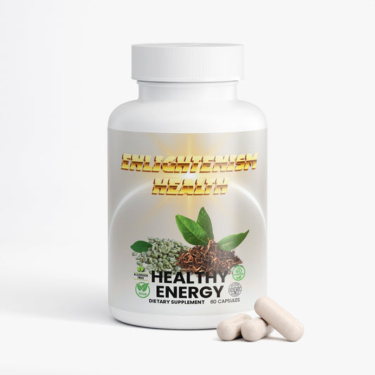 Enlightenism Health - Healthy Energy - Natural Caffeine (Hormone Free)