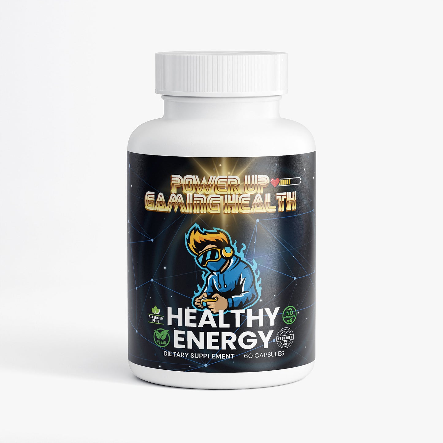 Power Up - Healthy Energy - Natural Caffeine (Hormone Free)