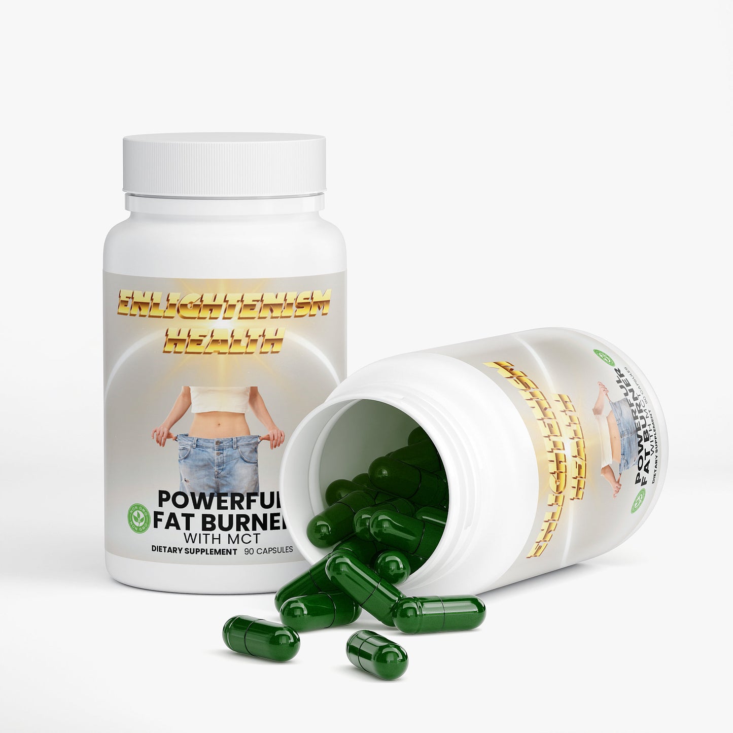Enlightenism Health - Fat Burner with MCT (NON-GMO)