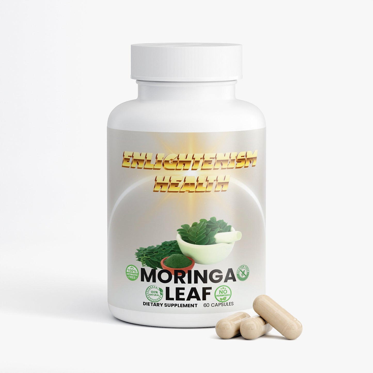 Enlightenism Health - 100% Natural Pure Moringa (Hormone Free)