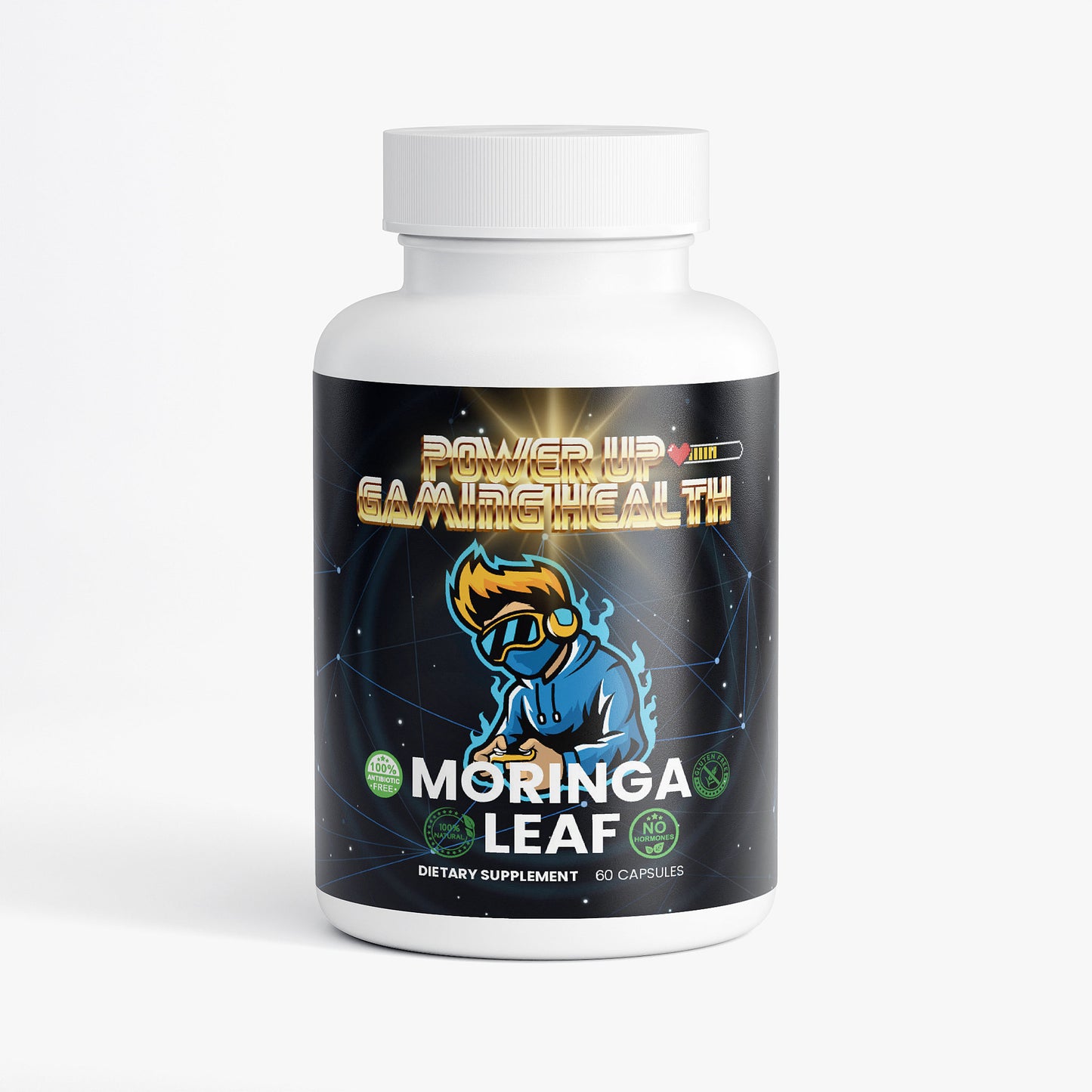 Power Up - 100% Natural Moringa Pure (Hormone Free)