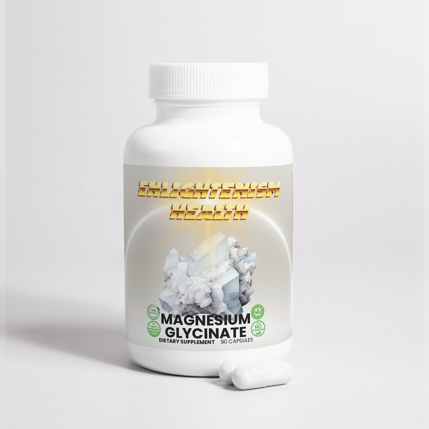 Enlightenism Health - 100% Natural Magnesium Glycinate (NON-GMO)