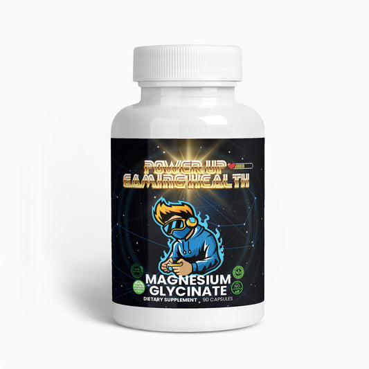Power Up - 100% Natural Magnesium Glycinate (NON-GMO)