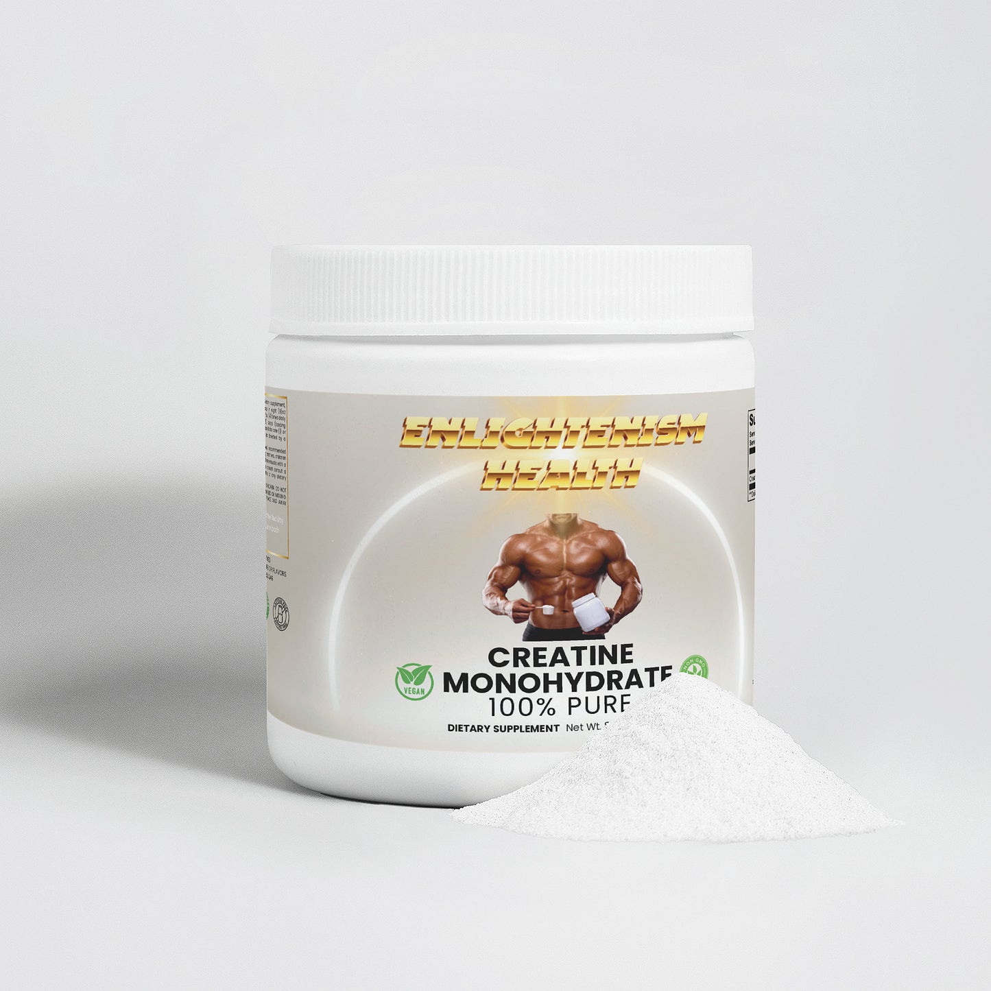 Enlightenism Health - 100% Pure Creatine Monohydrate (NON-GMO)