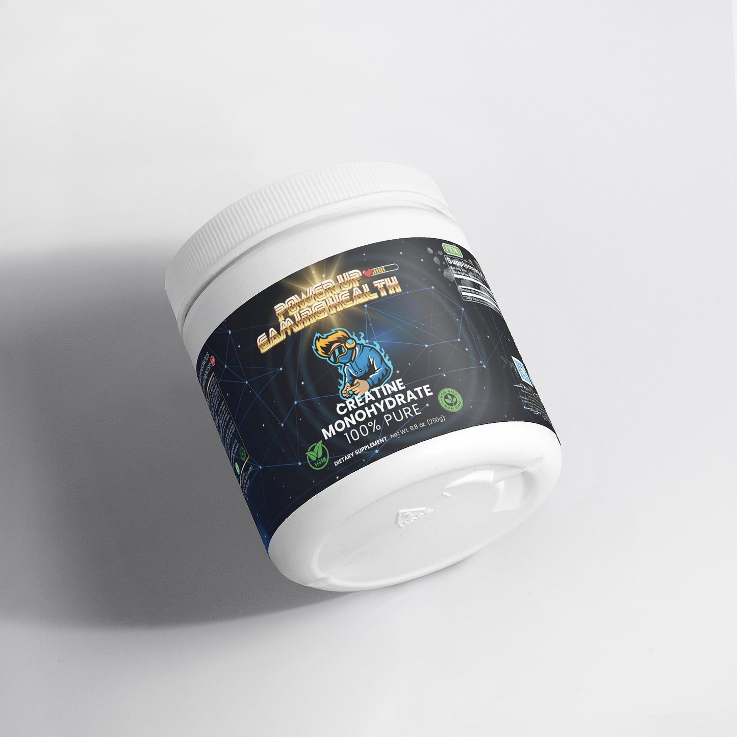 Power Up - 100% Pure Creatine Monohydrate (NON-GMO)