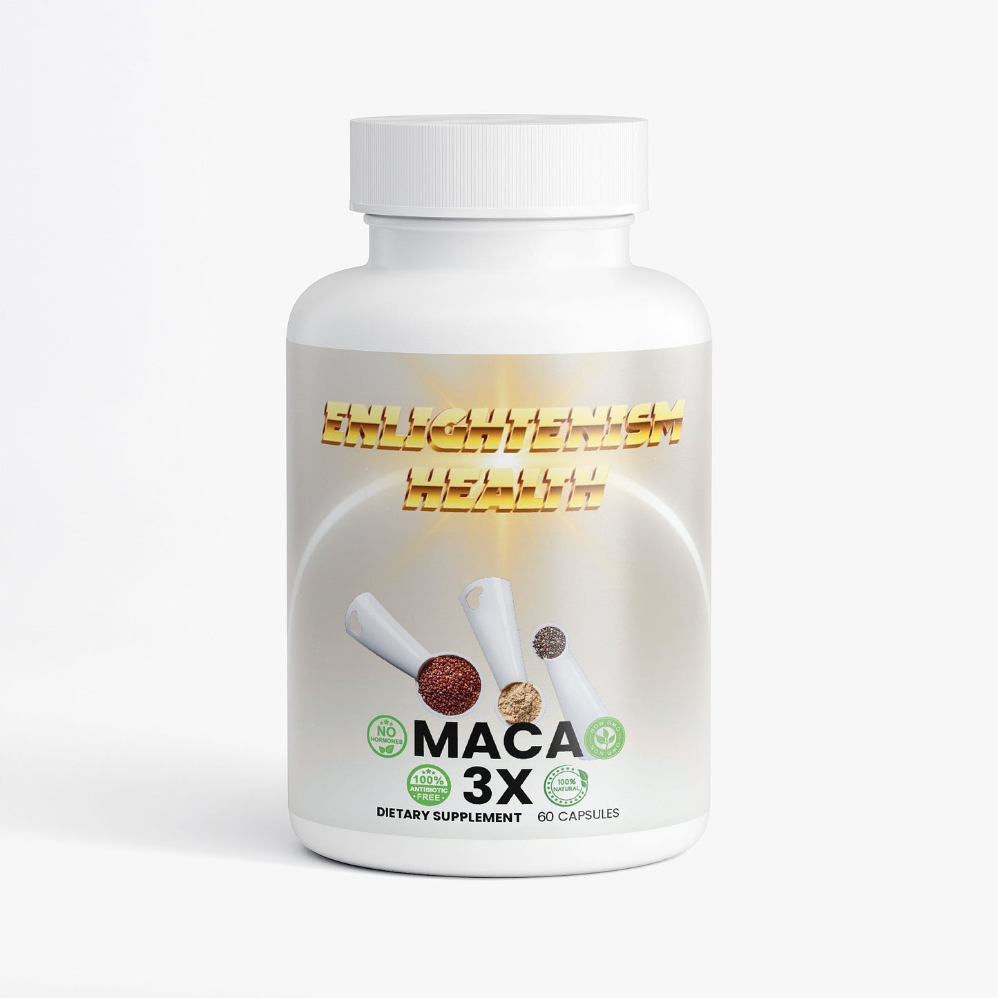 Enlightenism Health - 100% Natural Maca 3X (NON-GMO)