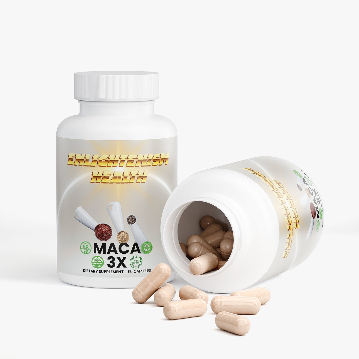 Enlightenism Health - 100% Natural Maca 3X (NON-GMO)