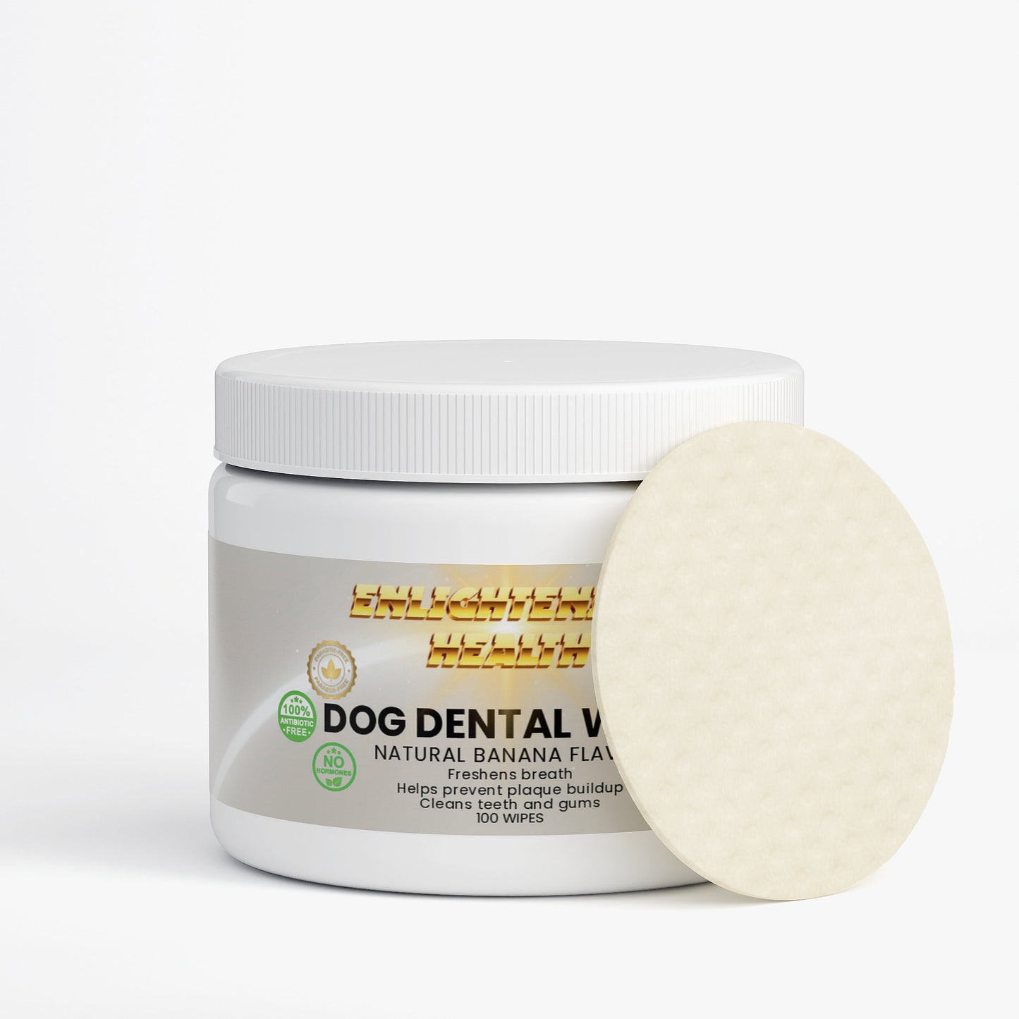 Animal Health - Dog Dental Wipes (Antibiotic Free)