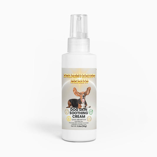 Animal Health - 100% Natural Dog Skin Soothing Cream (Paraben Free)
