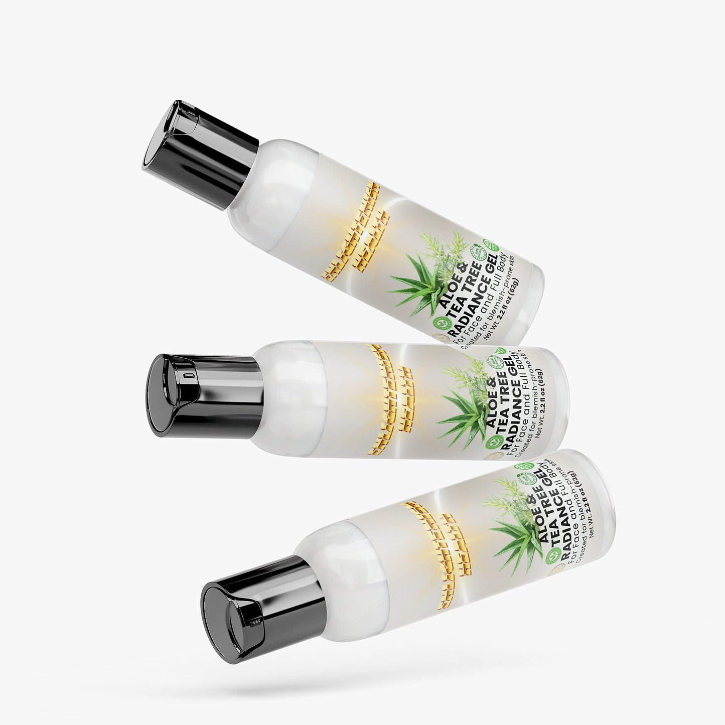 Enlightenism Health - 100% Natural Aloe & Tea Tree Radiance Gel (NON-GMO)