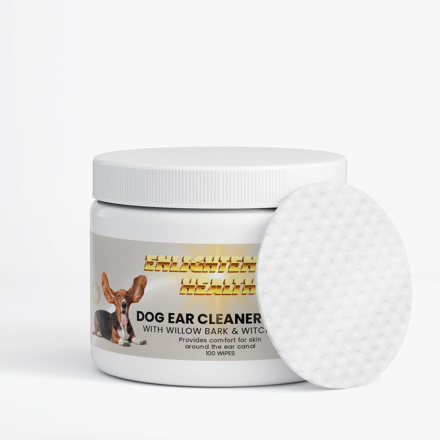 Animal Health - Dog Ear Cleaner Wipes (Antibiotic Free)