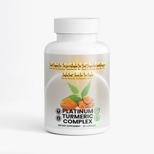 Enlightenism Health - 100% Natural Platinum Turmeric Blend (Hormone Free)