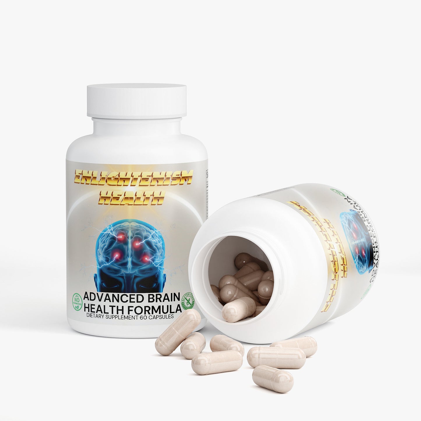Enlightenism Health - Advanced Brain Health Formula (Hormone Free)