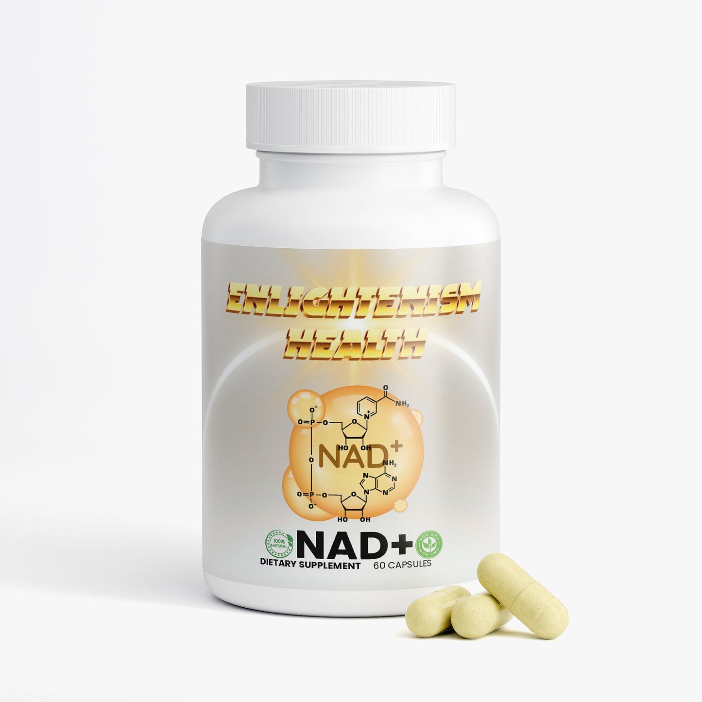 Enlightenism Health - 100% Natural NAD+ (Hormone Free)