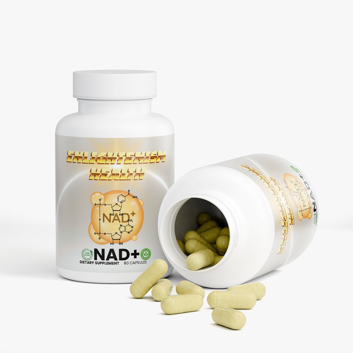 Enlightenism Health - 100% Natural NAD+ (Hormone Free)