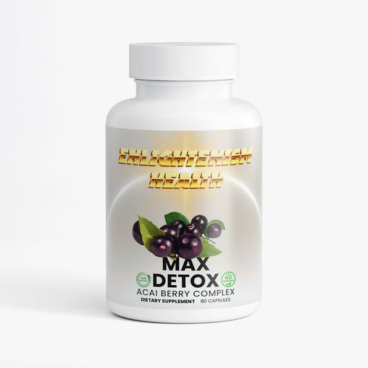 Enlightenism Health - 100% Natural Max Detox (Acai detox)