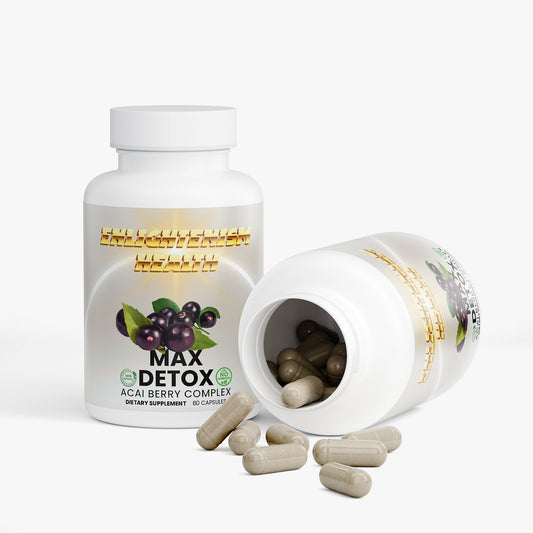 Enlightenism Health - 100% Natural Max Detox (Acai detox)