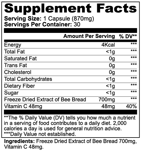 Enlightenism Health - 100% Natural Bee Pearl (NON-GMO)